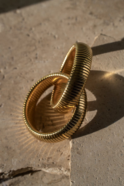 Gold Solina Bracelet Set - Velia