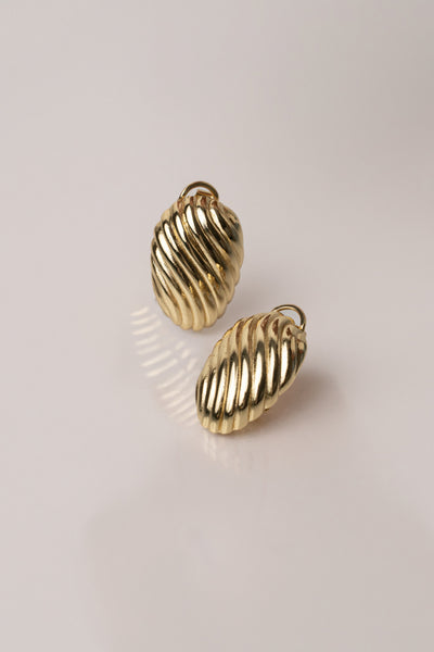 Gold Bella Earrings - VELIA