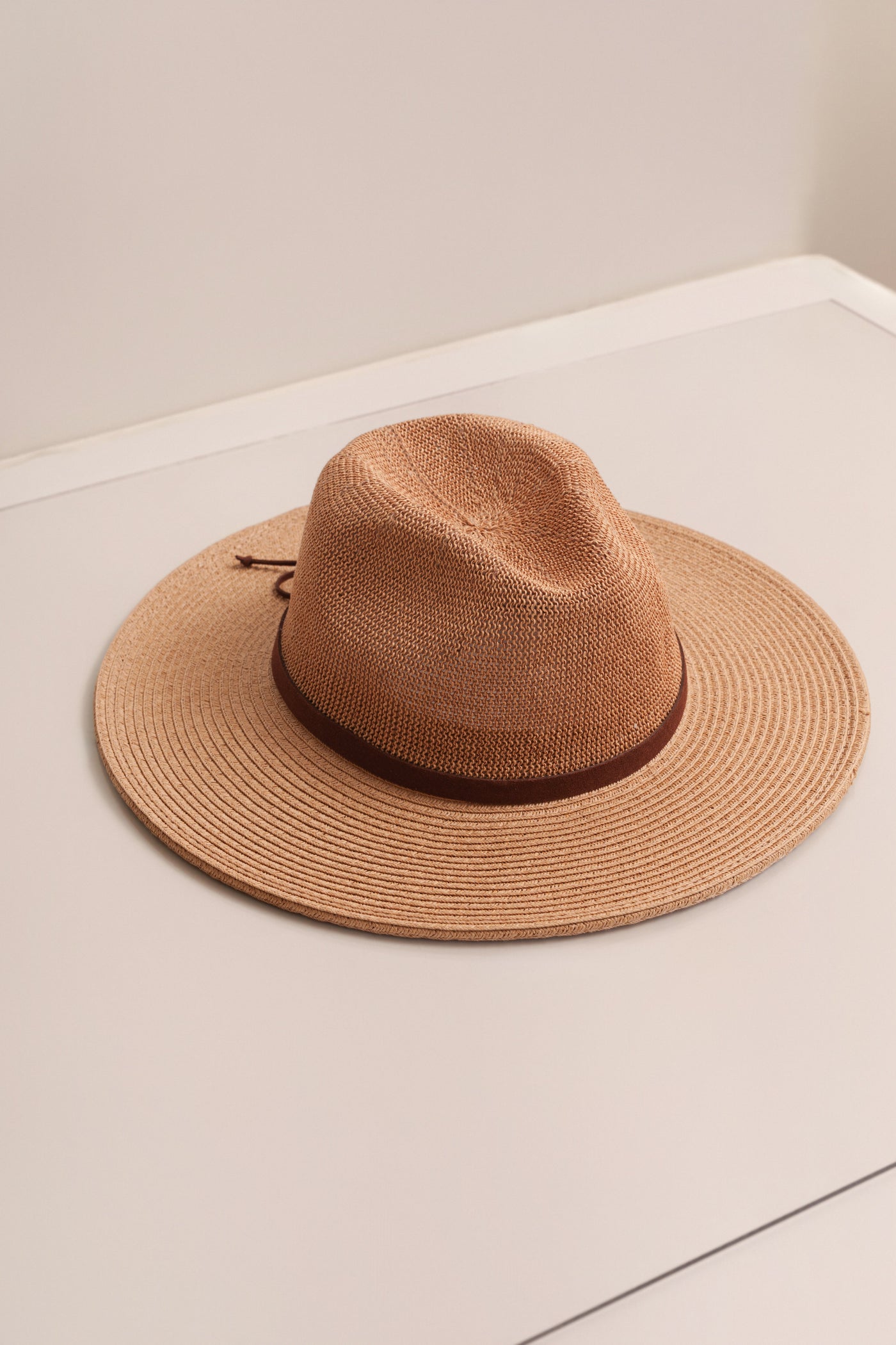 Natural Sandswept Woven Hat - Velia