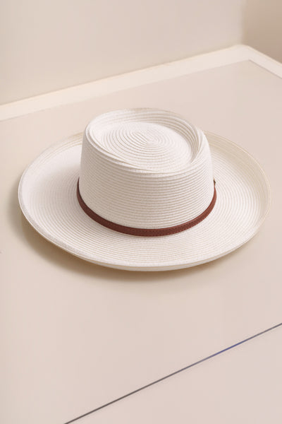 White Sunrise Dunes Hat - Velia