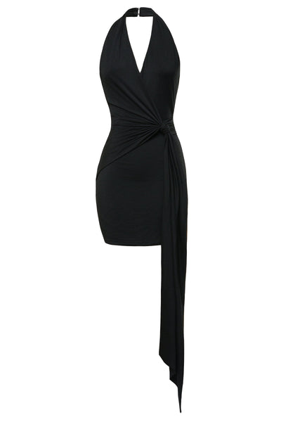 Black Sundown Mini Dress - Velia