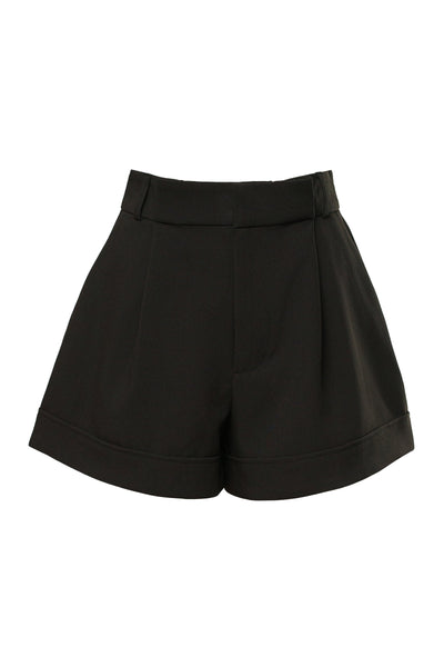 PRE-ORDER Black Soft Breeze Woven Shorts - Velia