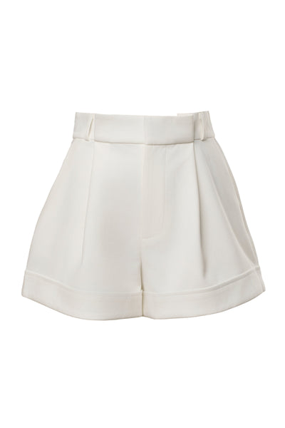 PRE-ORDER Ivory Soft Breeze Woven Shorts - Velia