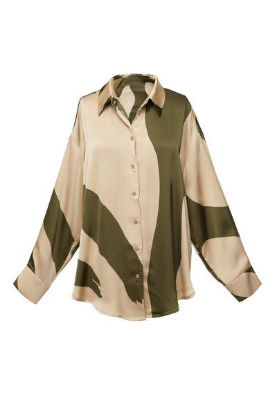 Multi Ella Safari Blouse - Velia