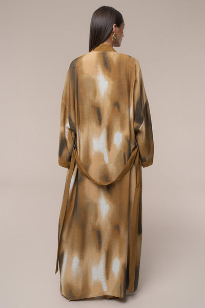 Brown Desert Oasis Duster - Velia