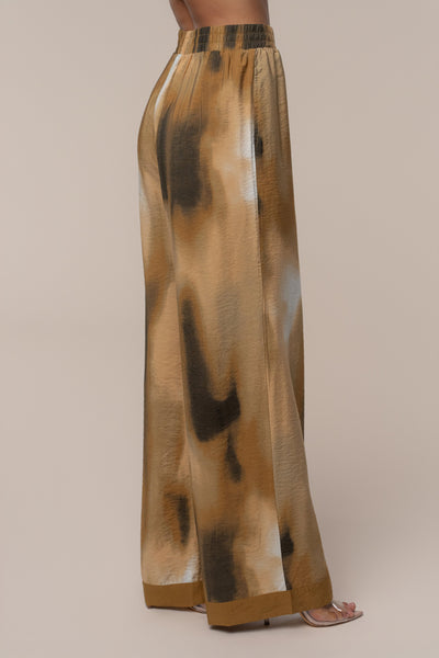 Brown Celestial Sands Pant - Velia