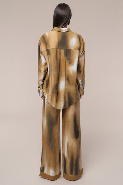 Brown Celestial Sands Pant - Velia