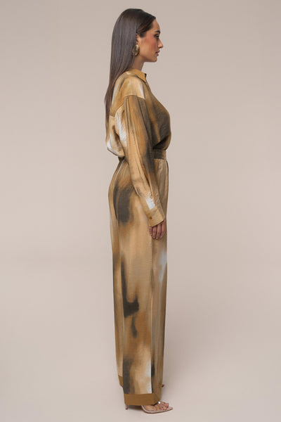 Brown Celestial Sands Pant - Velia