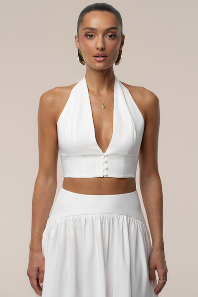 Ivory Haven Skirt Set - Velia