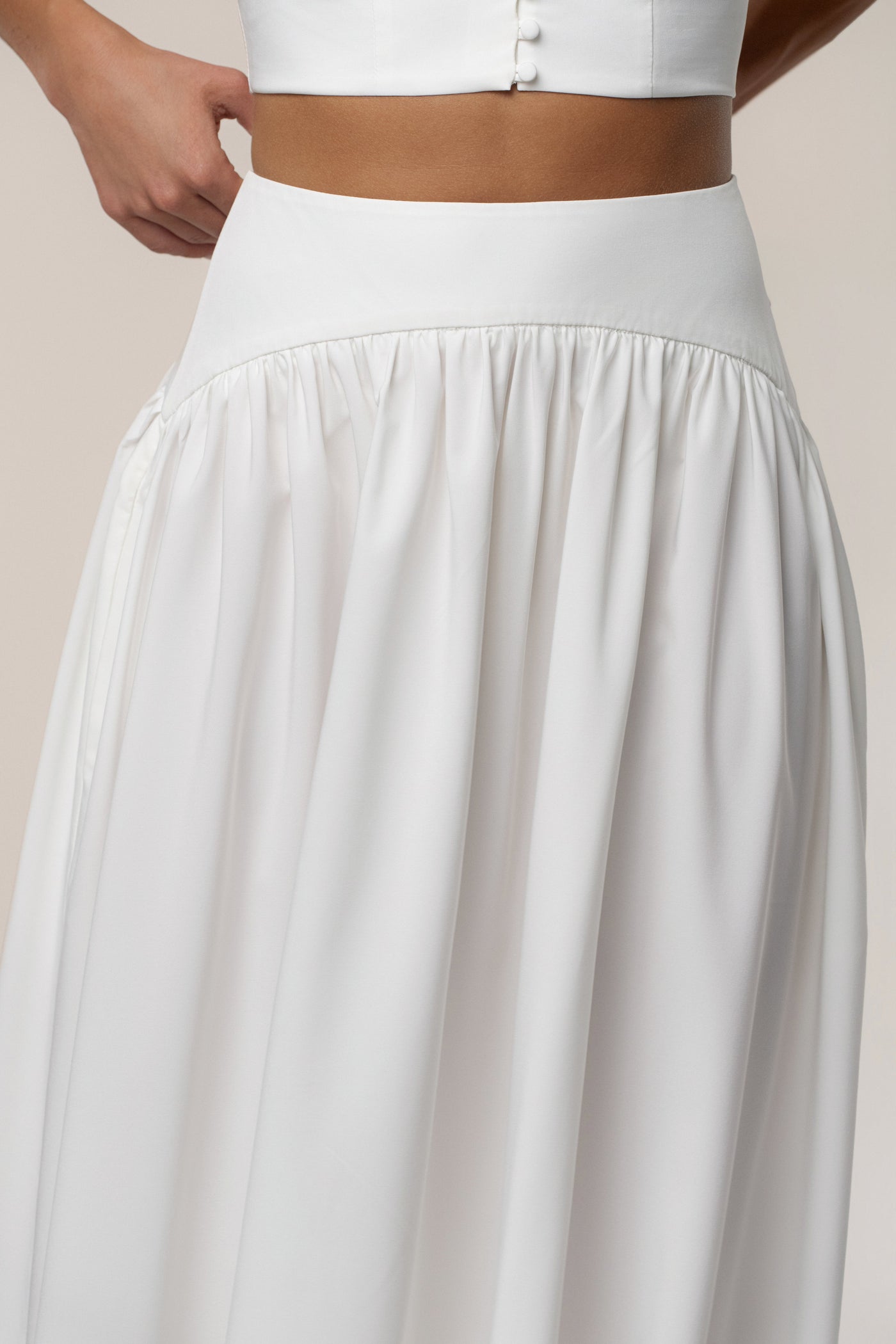Ivory Haven Skirt Set - Velia