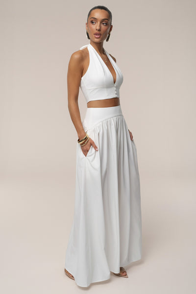Ivory Haven Skirt Set - Velia