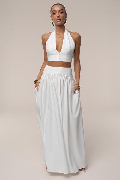 Ivory Haven Skirt Set - Velia