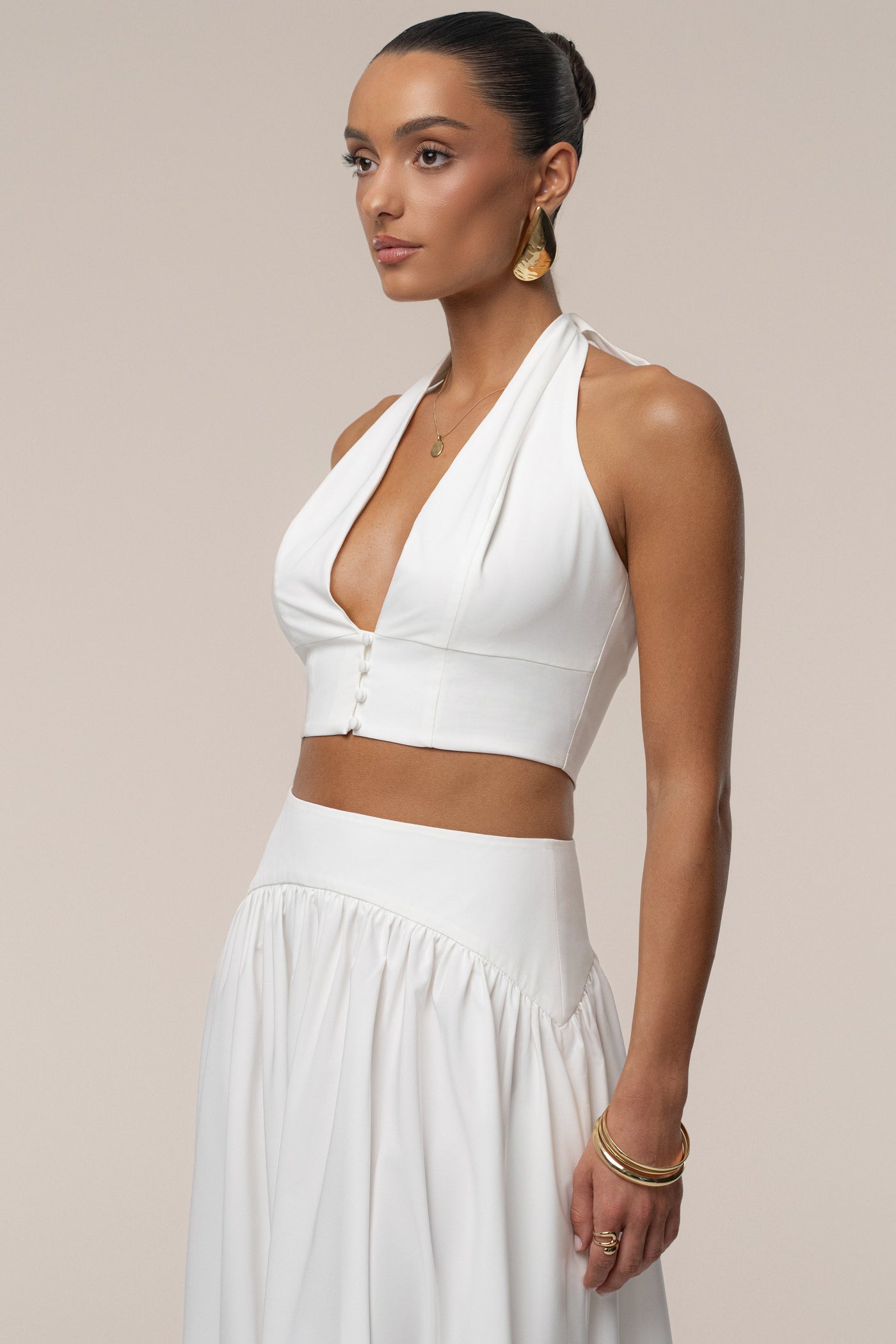Ivory Haven Skirt Set - Velia