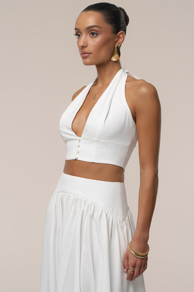 Ivory Haven Skirt Set - Velia