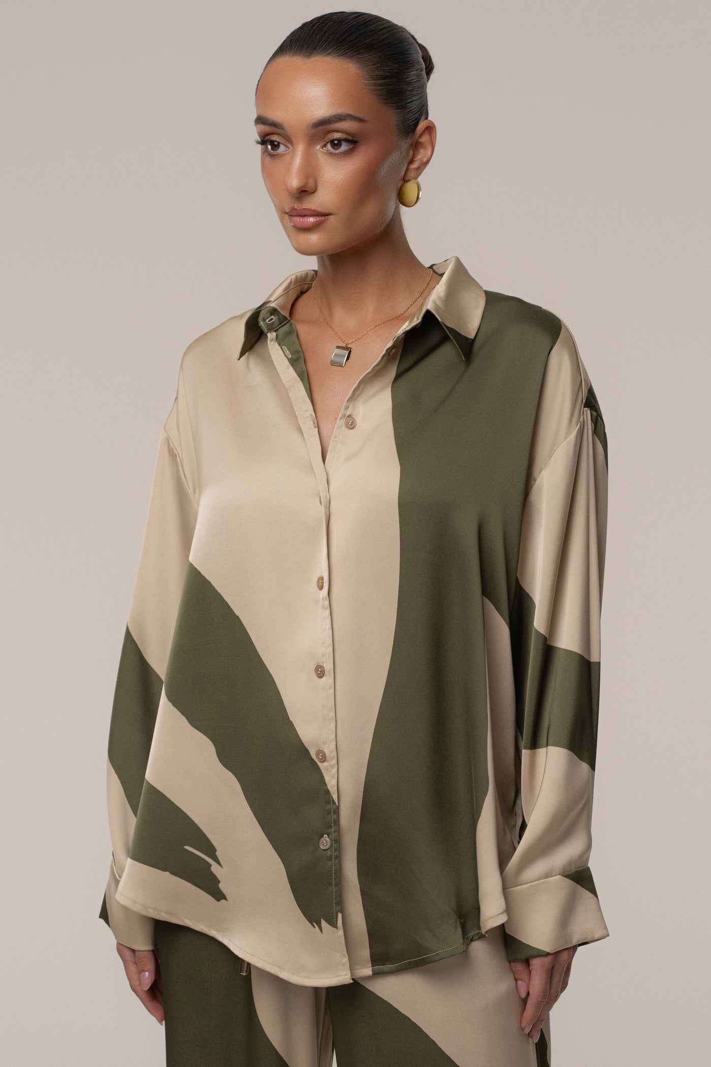 Multi Ella Safari Blouse - Velia