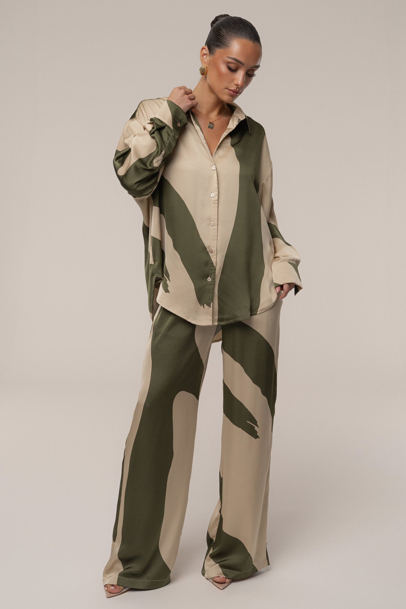 Multi Ella Safari Blouse - Velia