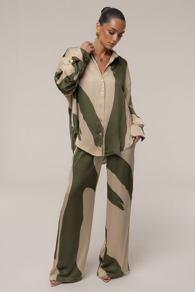 Multi Ella Safari Blouse - Velia