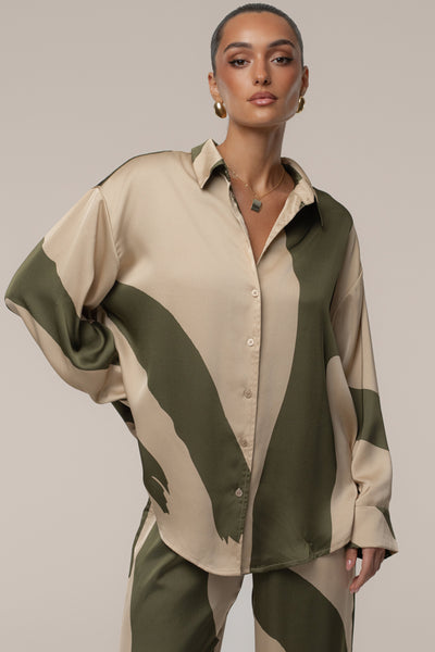 Multi Ella Safari Blouse - Velia