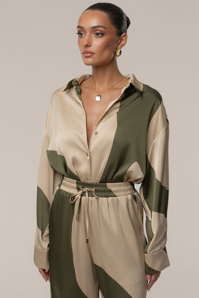 Multi Ella Safari Blouse - Velia