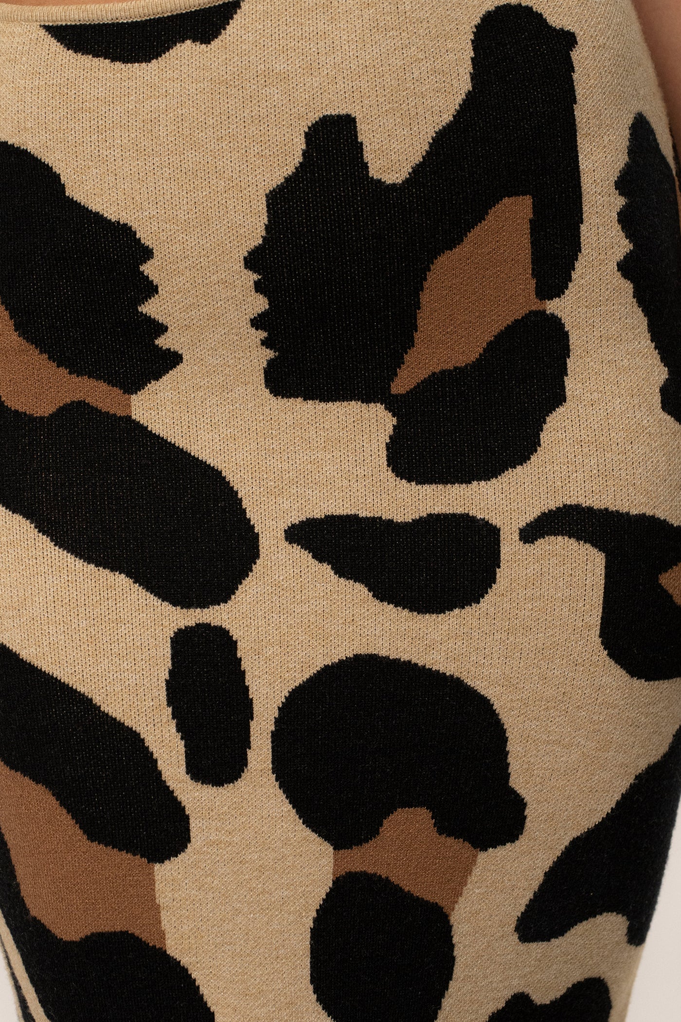 Leopard Zahara Print Maxi Dress - Velia
