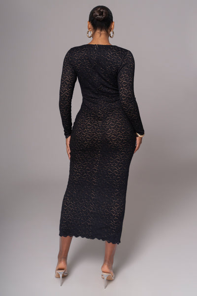 Black Reunited Maxi Dress - VELIA